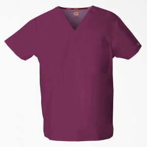 Dickies EDS Signature V-Neck Scrub Top Visinii | MSYX3310
