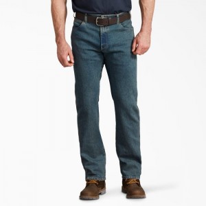 Dickies FLEX Active Talie Regular Fit Jeans Kaki | SEVG0644