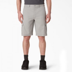 Dickies FLEX Cooling Regular Fit Cargo Shorts, 11" Gri | LIIY7949