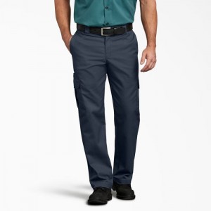 Dickies FLEX Regular Fit Cargo Pants Bleumarin | UFVR4187