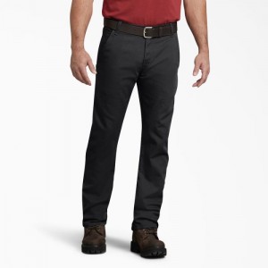 Dickies FLEX Regular Fit Duck Carpenter Pants Negrii | DUHY4861