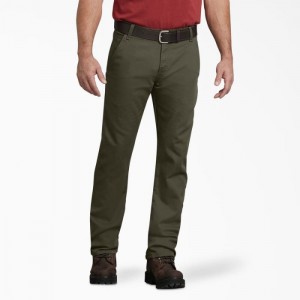Dickies FLEX Regular Fit Duck Carpenter Pants Verzi | QUVX6584
