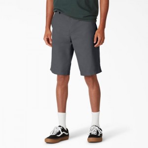 Dickies FLEX Skateboarding Slim Fit Shorts, 11" Gri | DPSG4593