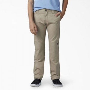 Dickies FLEX Slab Fit Double Knee Pants, 4-20 Maro | CBAN7068