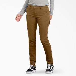 Dickies FLEX Slim Fit Duck Carpenter Pants Regular | VUFR0904