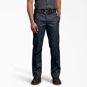 Dickies FLEX Slim Fit Lucru Pants Bleumarin | KOLA8457