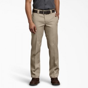 Dickies FLEX Slim Fit Lucru Pants Maro | OHHH9097