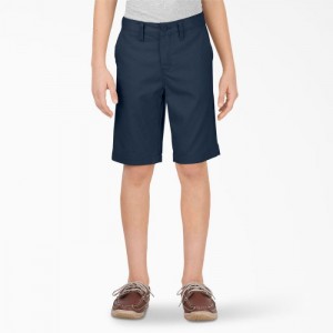Dickies FLEX Slim Fit Shorts, 8-20 Bleumarin | YKBW6655