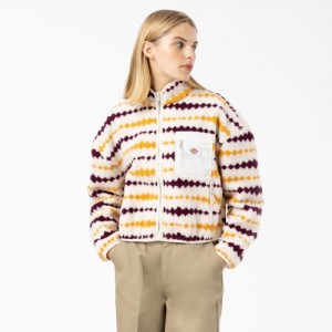 Dickies Falkville Fleece Jacket Violet | ZKTR5105