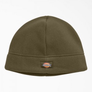 Dickies Fleece Beanie Masline Verzi Inchis | EUAM8943