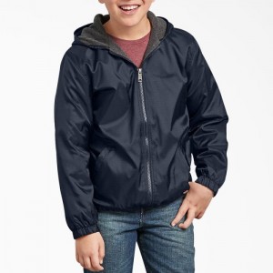 Dickies Fleece Captusite Jacket, 8-20 Bleumarin | TLGR1634