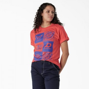Dickies Grafice Band T-Shirt Bittersweet | LYOW5670
