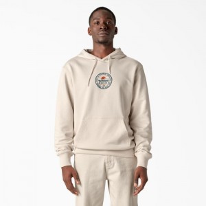Dickies Greensburg Grafice Hoodie Gri | IWAX3665