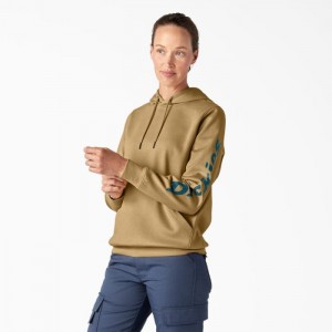 Dickies Heavyweight Logo Sleeve Pullover Nubuck | FYWI3832
