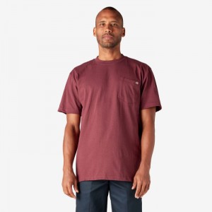 Dickies Heavyweight Scurte Sleeve Pocket T-Shirt Visinii | FSML5641