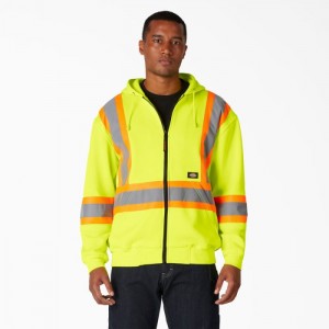 Dickies Hi Vis Protecție Hoodie Galbeni | VBXJ4098