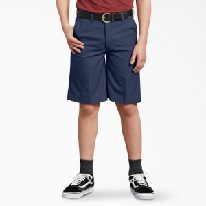 Dickies Husky Clasici Fit Shorts, 8-20 Bleumarin | CQLO4020
