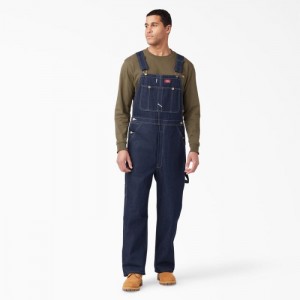 Dickies Indigo Bib Overalls Indigo Albastri | CKZD1458