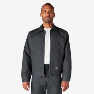 Dickies Insulated Eisenhower Jacket Gri | ELJQ7965