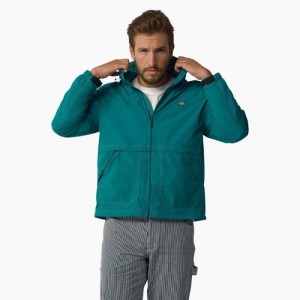 Dickies Jackson Windbreaker Jacket Albastru Deschis | KNCH5390