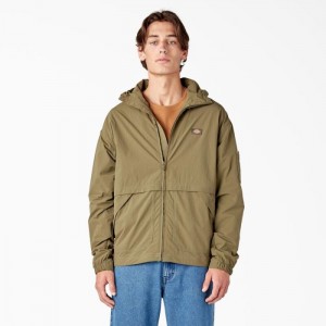 Dickies Jackson Windbreaker Jacket Verzi | FHPE6066