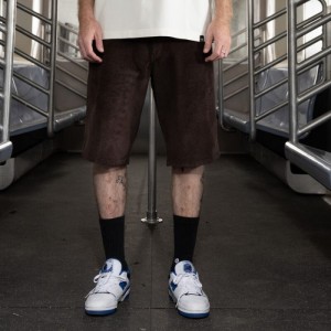 Dickies Jake Hayes Relaxed Fit Corduroy Shorts, 13" Ciocolata Maro | OVLN7140