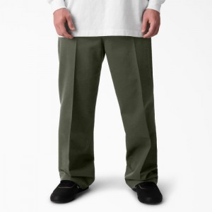 Dickies Jamie Foy Loose Fit Pants Masline Verzi Verzi | KKEH0453