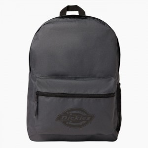Dickies Logo Backpack Gri | VAGJ7705