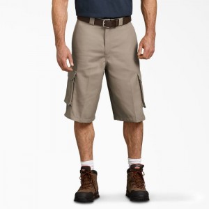 Dickies Loose Fit Cargo Lucru Shorts, 13" Maro | YNYT7340