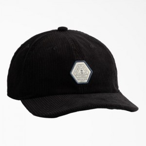 Dickies Low Pro Corduroy Cap Negrii | VQQQ6091
