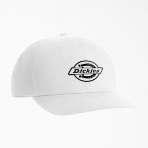 Dickies Low Pro Logo Print Cap Albi | IHDI8447