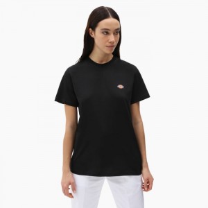 Dickies Mapleton T-Shirt Negrii | URUN8765