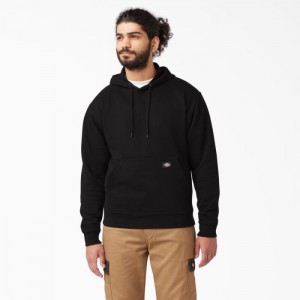 Dickies Midweight Fleece Hoodie Negrii | RBNO5980
