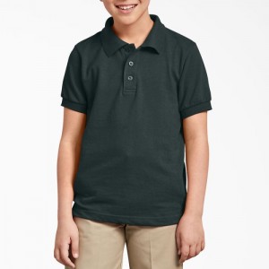 Dickies Piqué Scurte Sleeve Polo, 4-20 Verzi | RXHD9944