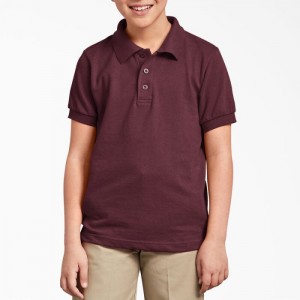 Dickies Piqué Scurte Sleeve Polo, 4-20 Visinii | SIMV4148