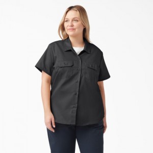 Dickies Plus 574 Original Lucru Shirt Negrii | HSYE8965