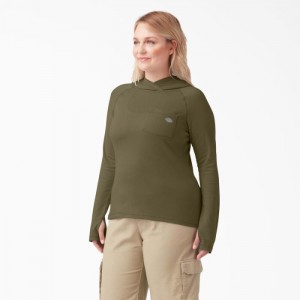 Dickies Plus Cooling Performance Sun Shirt Verzi | NNUC5139