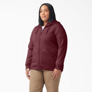 Dickies Plus Heavyweight Full-Zip Hoodie Visinii | IHFZ0233