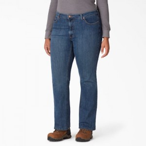 Dickies Plus Perfect Shape Bootcut Jeans Regular | CZKO9082