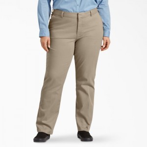 Dickies Plus Perfect Shape Drept Fit Pants Regular | UYRQ4873