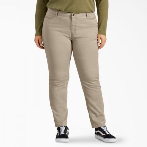 Dickies Plus Perfect Shape Slab Fit Pants Regular | UXWM2502