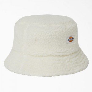 Dickies Red Chute Fleece Bucket Hat Maro | CXGS8724