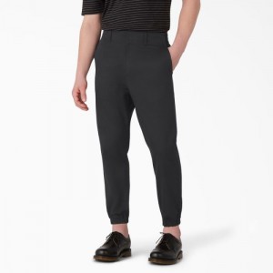 Dickies Regular Fit Cropped Jogger Lucru Pants Negrii | HFWW7652