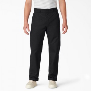Dickies Regular Fit Cuffed Lucru Pants Negrii | MVAI6073