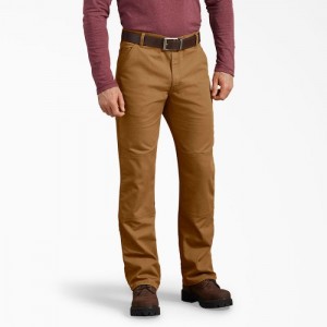Dickies Regular Fit Duck Double Knee Pants Maro | EZDZ3885