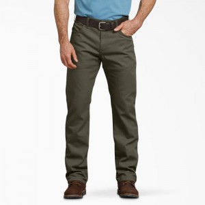 Dickies Regular Fit Duck Pants Verzi | VZZZ2034
