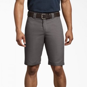 Dickies Regular Fit Lucru Shorts, 11" Gri | OQKM8115