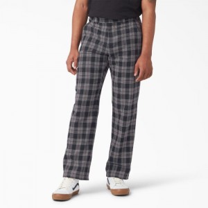 Dickies Regular Fit Plaid Pants Visinii Negrii | KKJQ3310