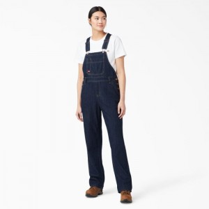Dickies Relaxed Fit Bib Overalls Indigo Inchis | RYYA4796