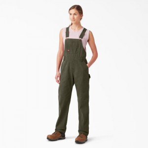 Dickies Relaxed Fit Bib Overalls Verzi | XYKH2081